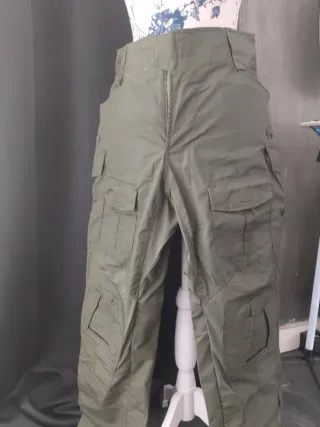 Pantalón Táctico Trabajo Senderismo Caza Verde