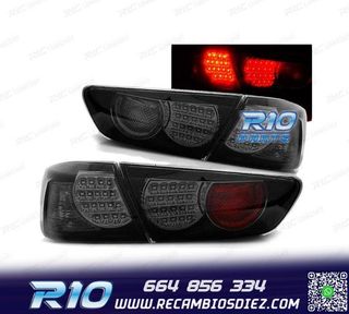 PILOTOS LED MITSUBISHI LANCER VIII SEDAN 08-11 NEGROS