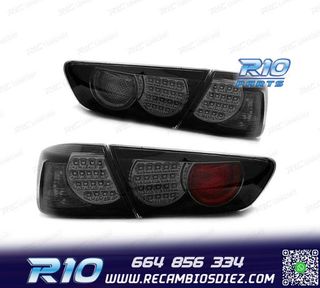 PILOTOS LED MITSUBISHI LANCER VIII SEDAN 08-11 NEGROS