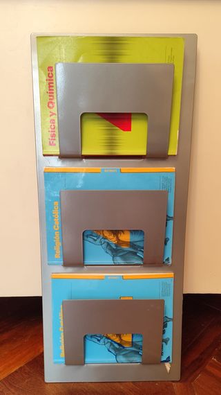 Revisteros metálicos Ikea (Set de 3)