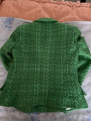 Americana verde Zara