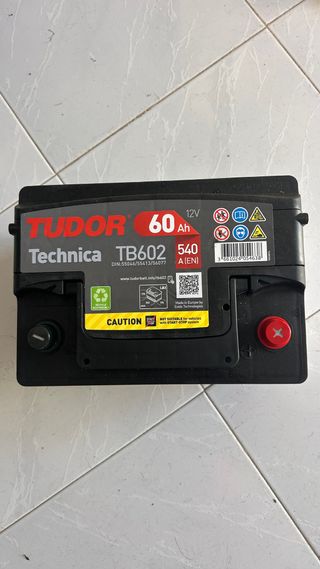 Batería Tudor Technica TB602 60Ah 12V