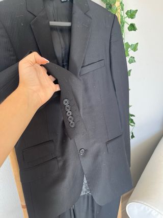 Traje de hombre El Corte Inglés negro