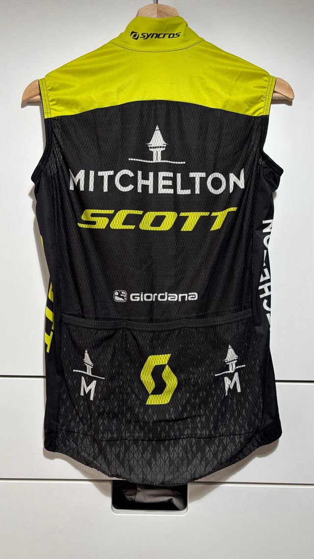 Chaleco Cortavientos Mitchelton Scott M