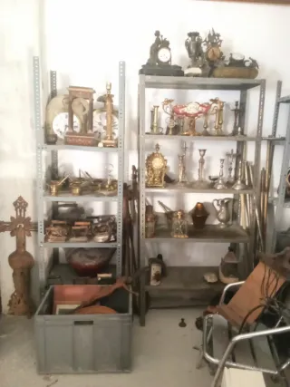 Lote de antigüedades variadas
