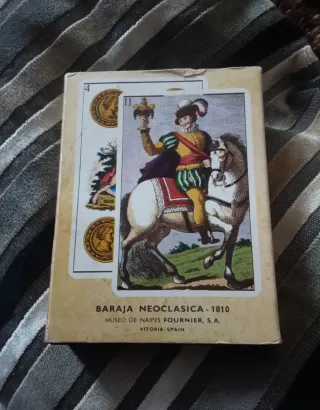 Baraja Neoclásica Fournier 1810