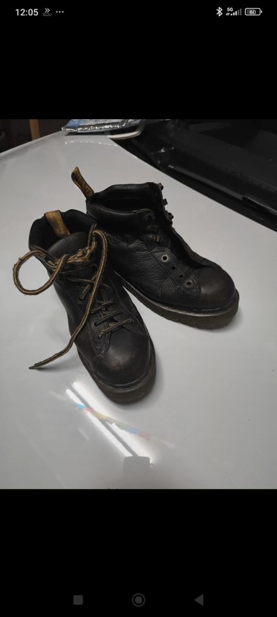 Botas Dr. Martens Negras vintage