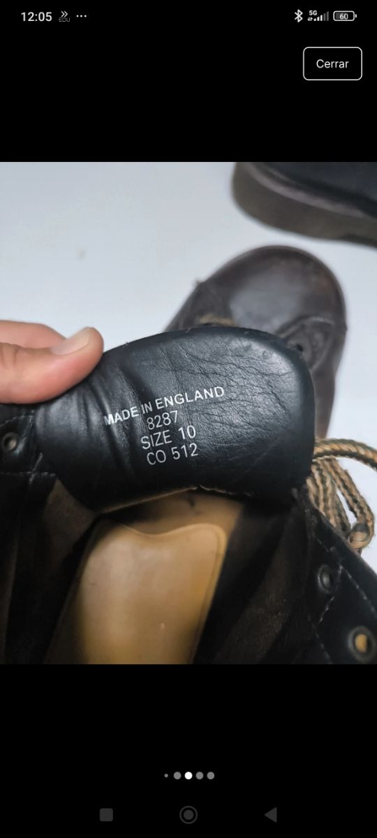 Botas Dr. Martens Negras vintage