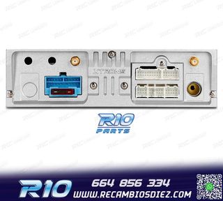 RADIO GPS ANDROID 14 GPS 1DIN LCD TÁCTIL 10"
