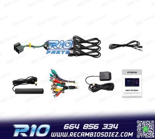 RADIO GPS ANDROID 10 PARA MERCEDES W164 X164 ML 05-12 GL 06-