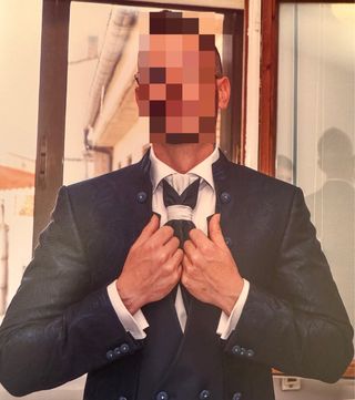Traje de novio de la firma Petrelli