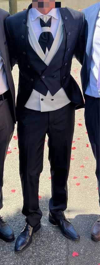 Traje de novio de la firma Petrelli