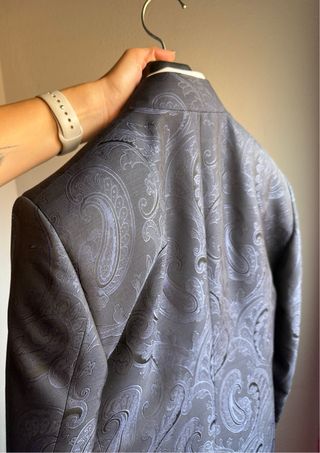 Traje de novio de la firma Petrelli