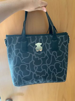Bolso Tous Negro Gris