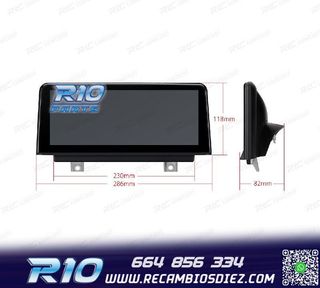 RADIO GPS ANDROID 13 PARA BMW F20 F21 11-16 F23 13-16