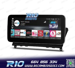 RADIO GPS ANDROID 12 PARA MERCEDES C W204 07-10
