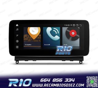 RADIO GPS ANDROID 12 PARA MERCEDES C W204 07-10