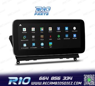 RADIO GPS ANDROID 12 PARA MERCEDES C W204 07-10