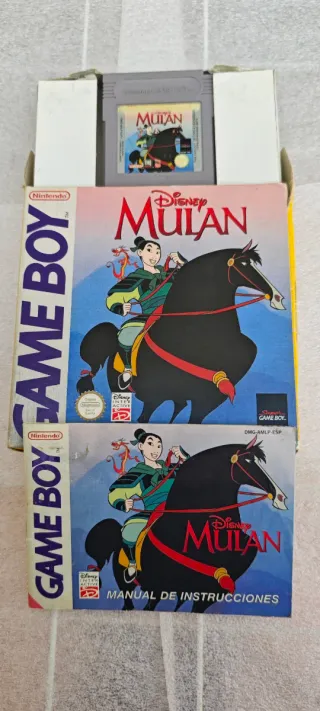 Mulan Disney Game Boy Nintendo