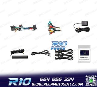 RADIO GPS ANDROID 12 PARA VOLKSWAGEN VW SKODA SEAT