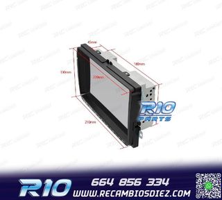 RADIO GPS ANDROID 12 PARA VOLKSWAGEN VW SKODA SEAT