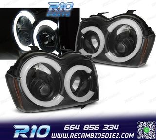 FAROS PARA JEEP GRAND CHEROKEE 05-08 BLACK EDITTION