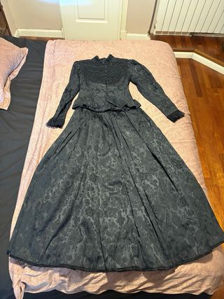 Traje Baturra Negro Hecho a Mano