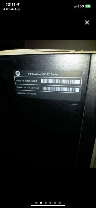 Ordenador HP Pavilion