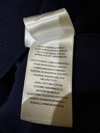 Jersey Ralph Lauren Azul Marino Media Cremallera