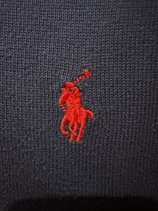 Jersey Ralph Lauren Azul Marino Media Cremallera