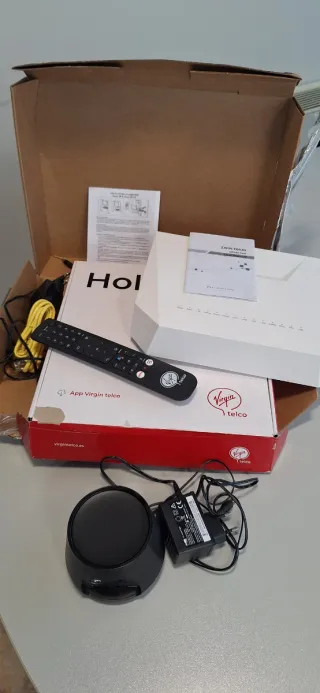 Router y Deco Virgin Telco