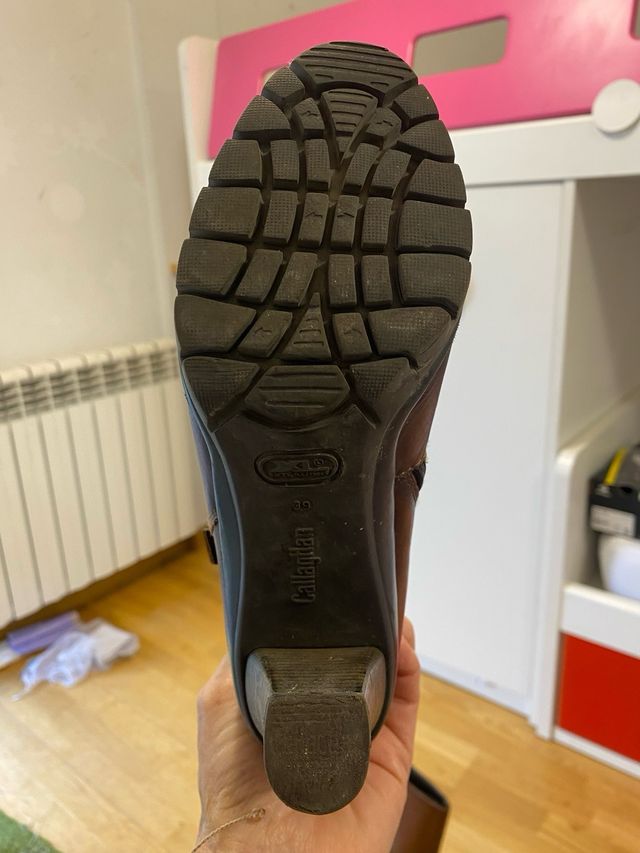 Botas de piel Callaghan Talla 39 Marrones