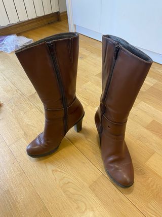 Botas de piel Callaghan Talla 39 Marrones