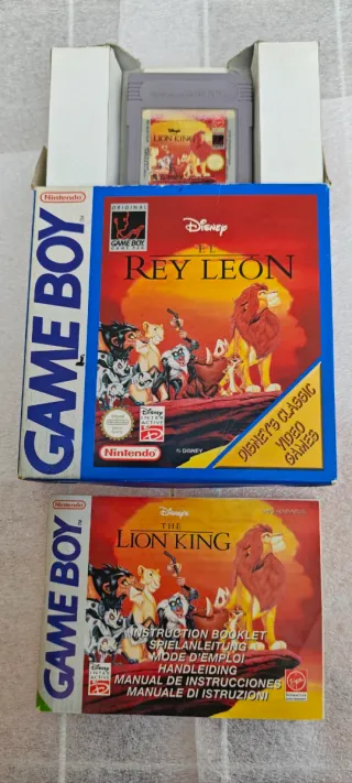 El Rey León Game Boy Disney Nintendo