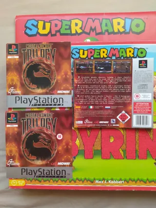 -SIN JUEGO- Mortal Kombat Trilogy PS1 platinum