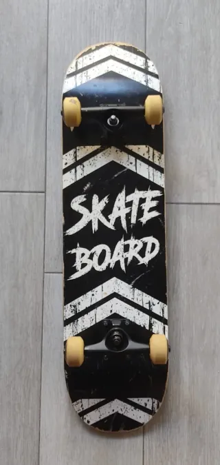Monopatín Skateboard Negro