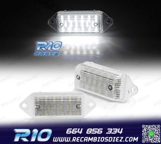 LUCES MATRÍCULA MITSUBISHI LANCER VII VIII 04-16 LED