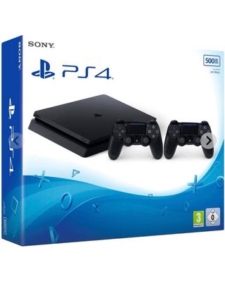 Consola PS4 y 2 Mandos