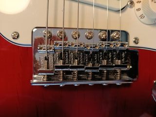 Guitarra Eléctrica Stratocaster color Rojo