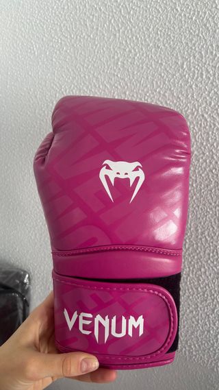 Guantes Boxeo Venum Rosa 8 oz