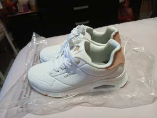 Deportivas Skechers Mujer Blancas