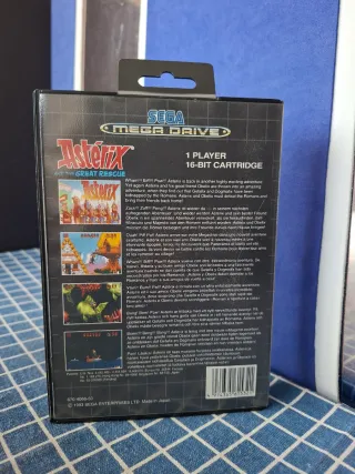 MEGADRIVE ASTERÍX THE GREAT RESCUE ORIGINAL 