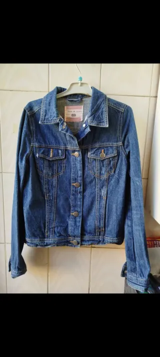 Cazadora vaquera azul