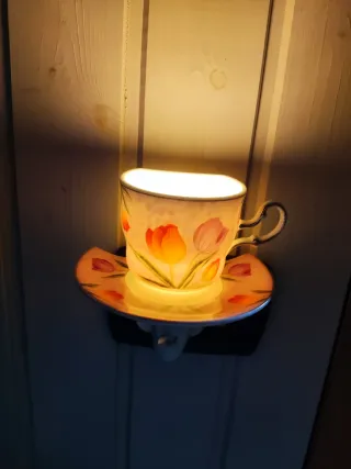 Lampada tazza ceramica Holland Light