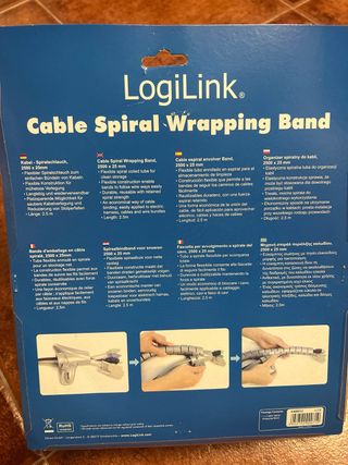 LogiLink recoge cables espiral nuevo