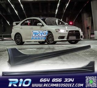 TALONERAS MITSUBISHI LANCER 08-11 LOOK EVO