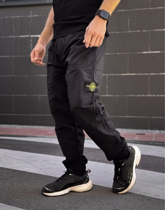 Pantalones “NYLON” Stone Island con efecto tornaso