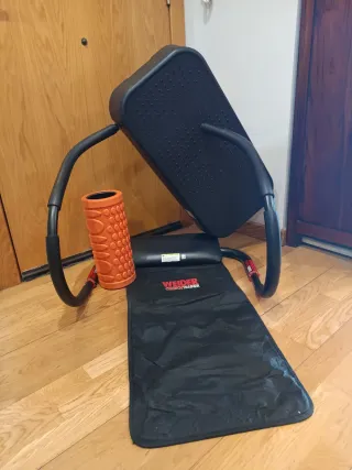Set abdominales Weider + Rulo + Step