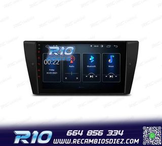 RADIO GPS ANDROID 12 PARA BMW E90 E91
