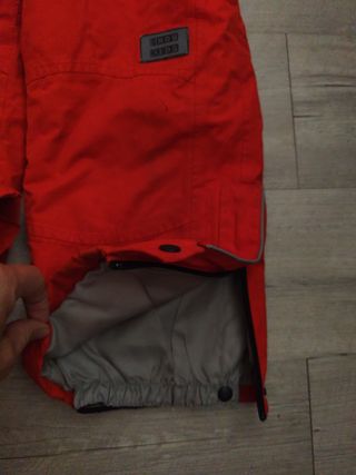 Mono nieve niño 4-5 años rojo con mini detalle